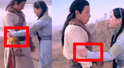 左手拿的荷包瞬間變到右手？