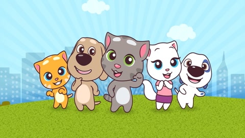 会说话的汤姆猫家族